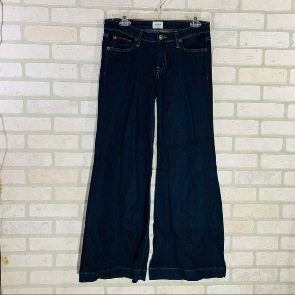 Hudson Gwen Wide Leg Flare Jeans Size 28 - Picture 4 of 11